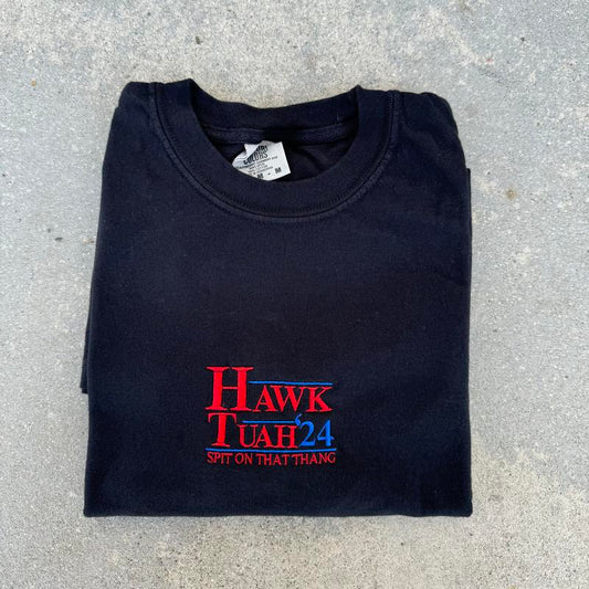 Funny Hawk 24 Meme Cotton Short Sleeve Comfort Colors T-Shirt, Funny Graphic Shirt